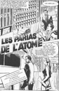 Scan Episode Parias De L Atome pour illustration du travail du Scénariste Max-André Rayjean